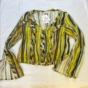 Third Form Stroke Frill Blouse NEW